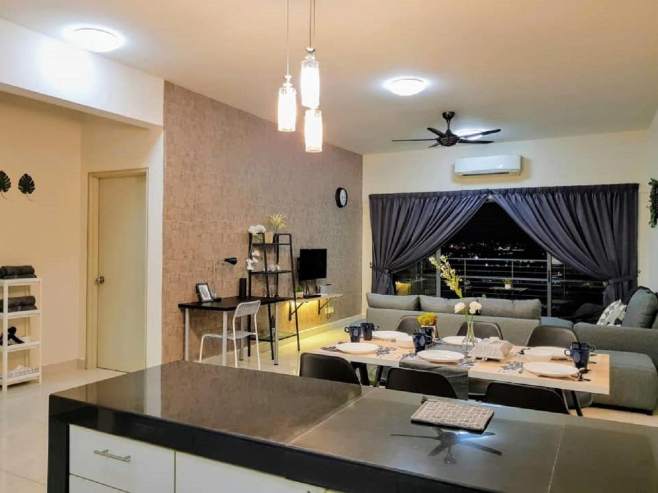 Puchong 8-12 Pax 5Min Lrt Cozy Apartment Ioi Mall Ngoại thất bức ảnh